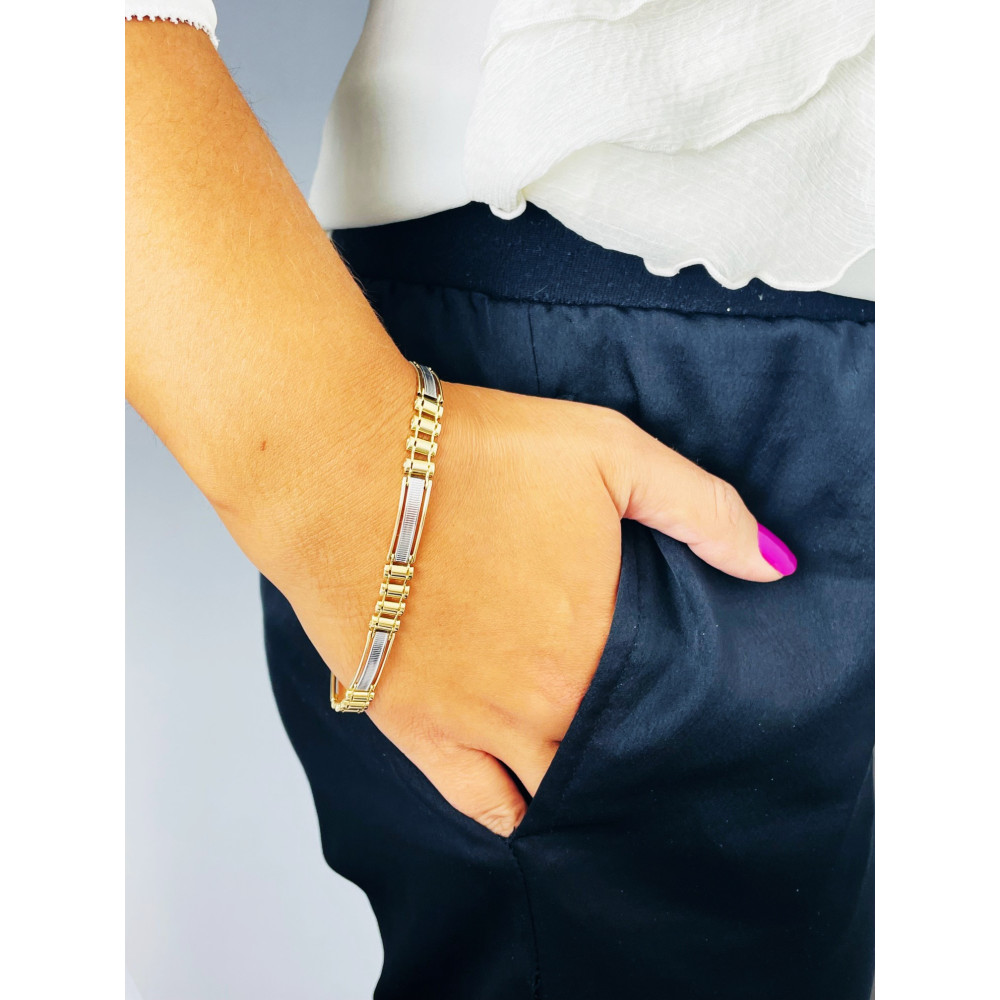 Damen Goldarmband Armband Armkette Gelbgold 585er 14KT