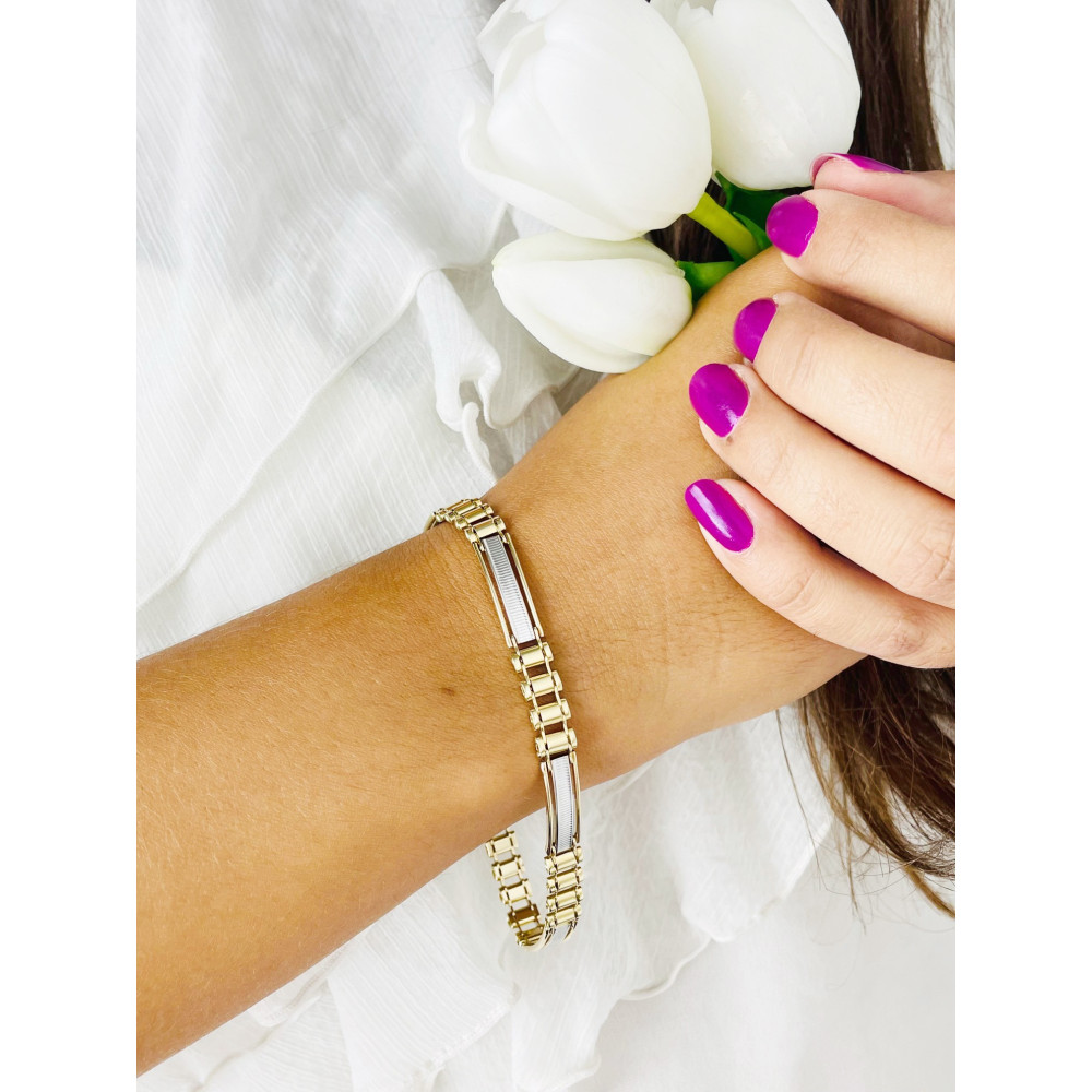 Damen Goldarmband Armband Armkette Gelbgold 585er 14KT