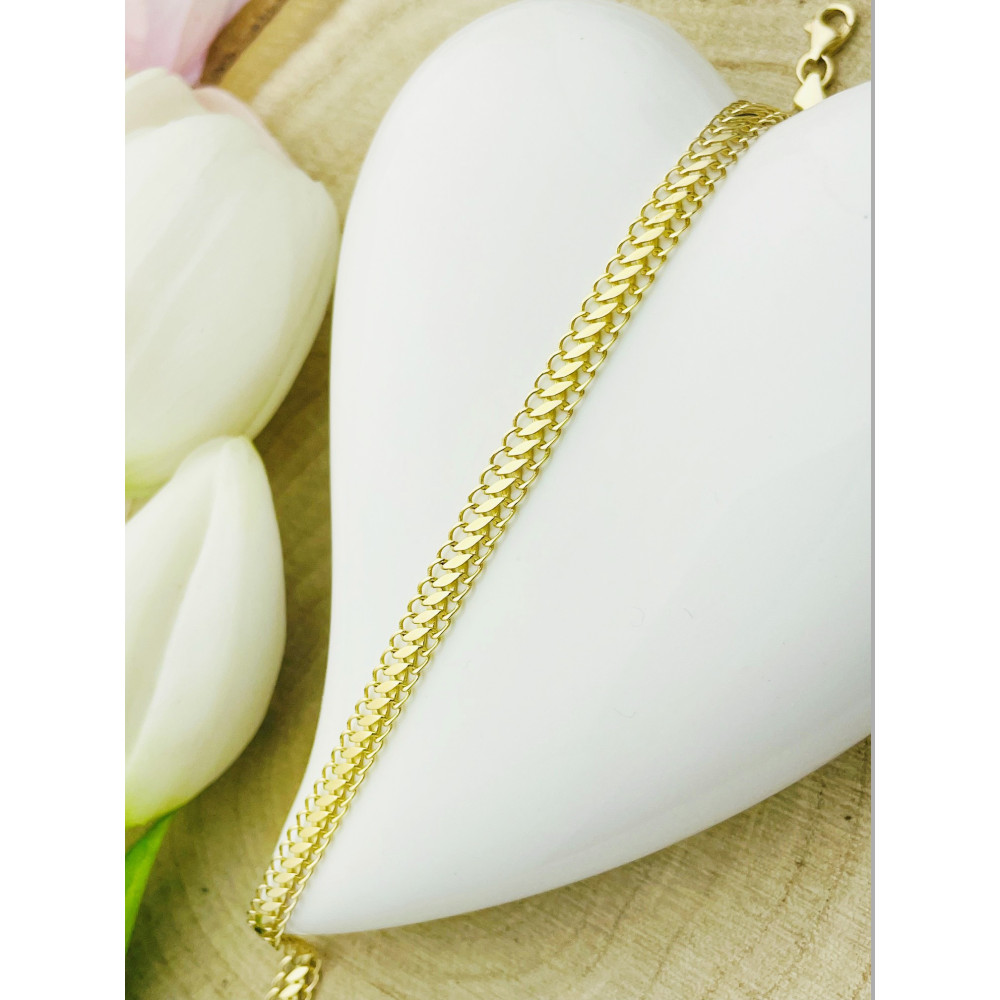 Damen Goldarmband Armband Armkette Gelbgold 585er 14KT