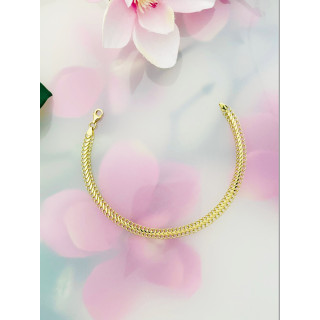 Damen Goldarmband Armband Armkette Gelbgold 585er 14KT