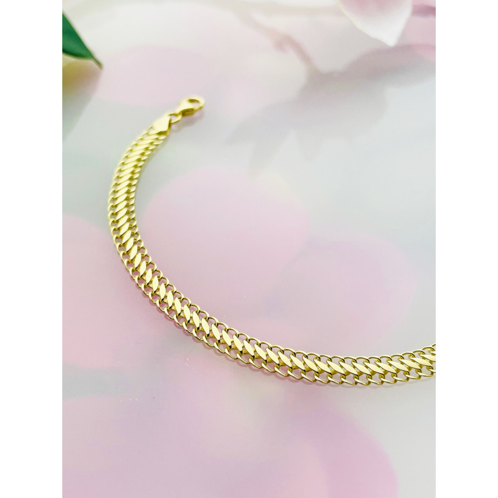 Damen Goldarmband Armband Armkette Gelbgold 585er 14KT