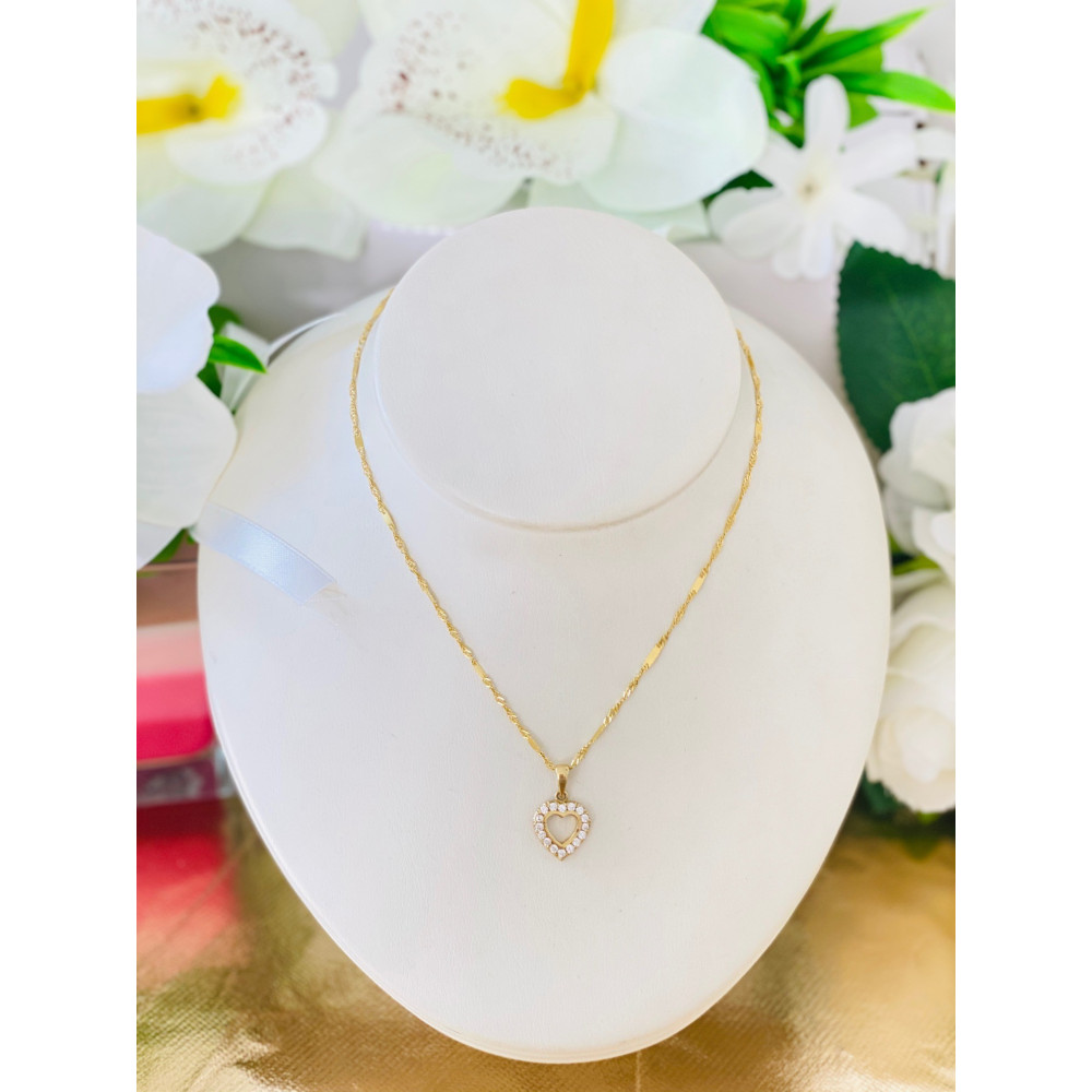 copy of Złoty wisiorek zawieszka rozeta ażurowa