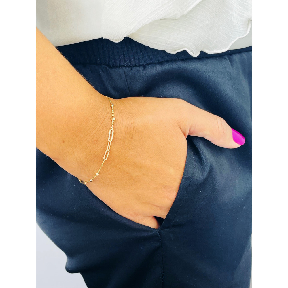 Diamondi Damen Goldarmband Armbänder 585er 14KT