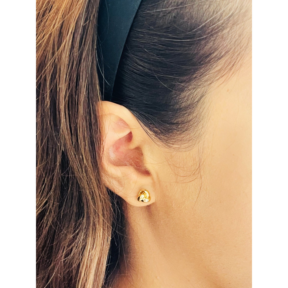 copy of Złote kolczyki Serca