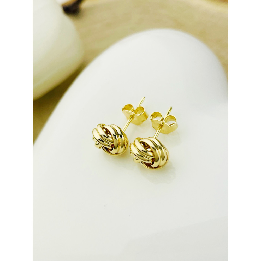 Ohrringe Ohrhänger Ohrstecker Ohrschmuck Gelbgold Paar 585er 14KT