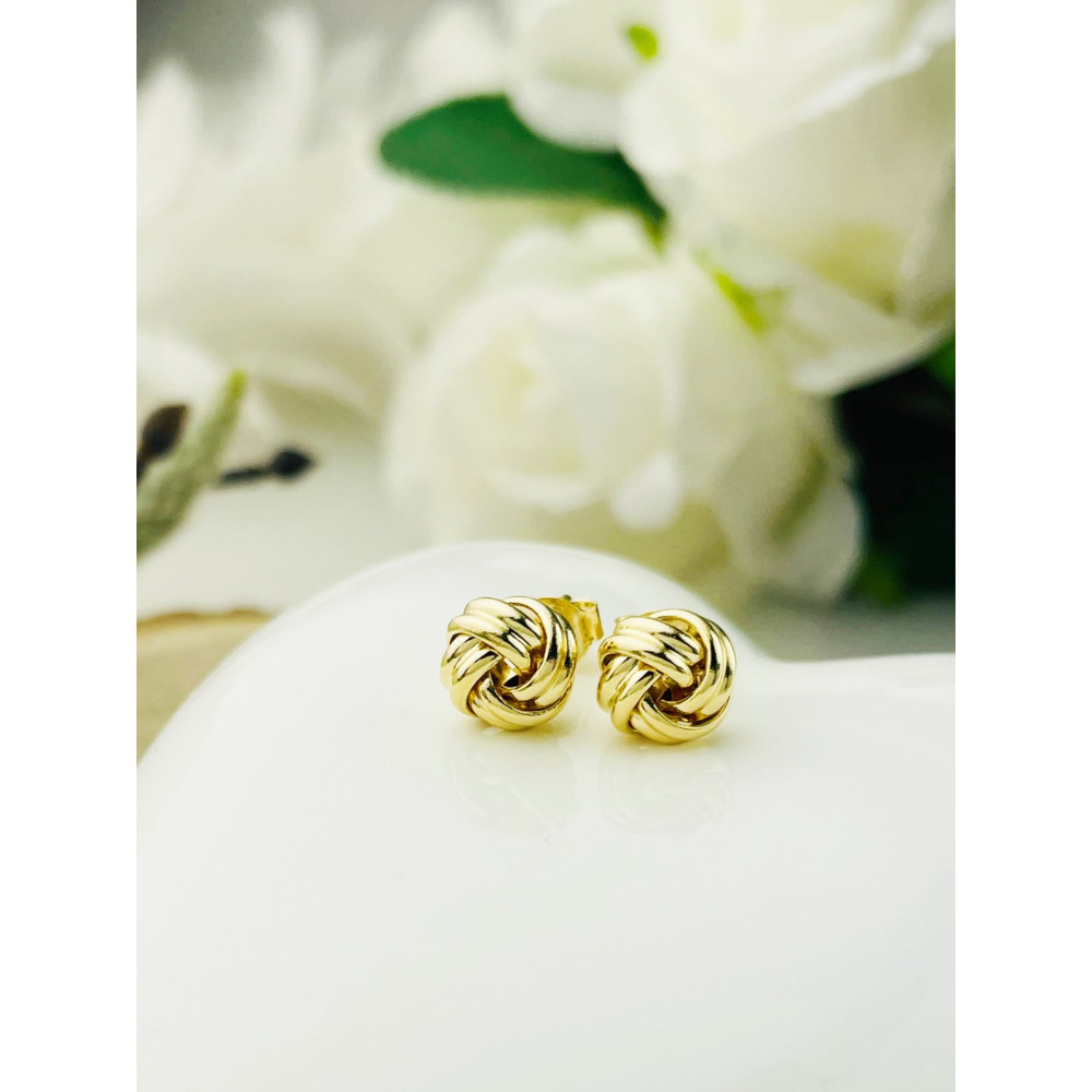 Ohrringe Ohrhänger Ohrstecker Ohrschmuck Gelbgold Paar 585er 14KT