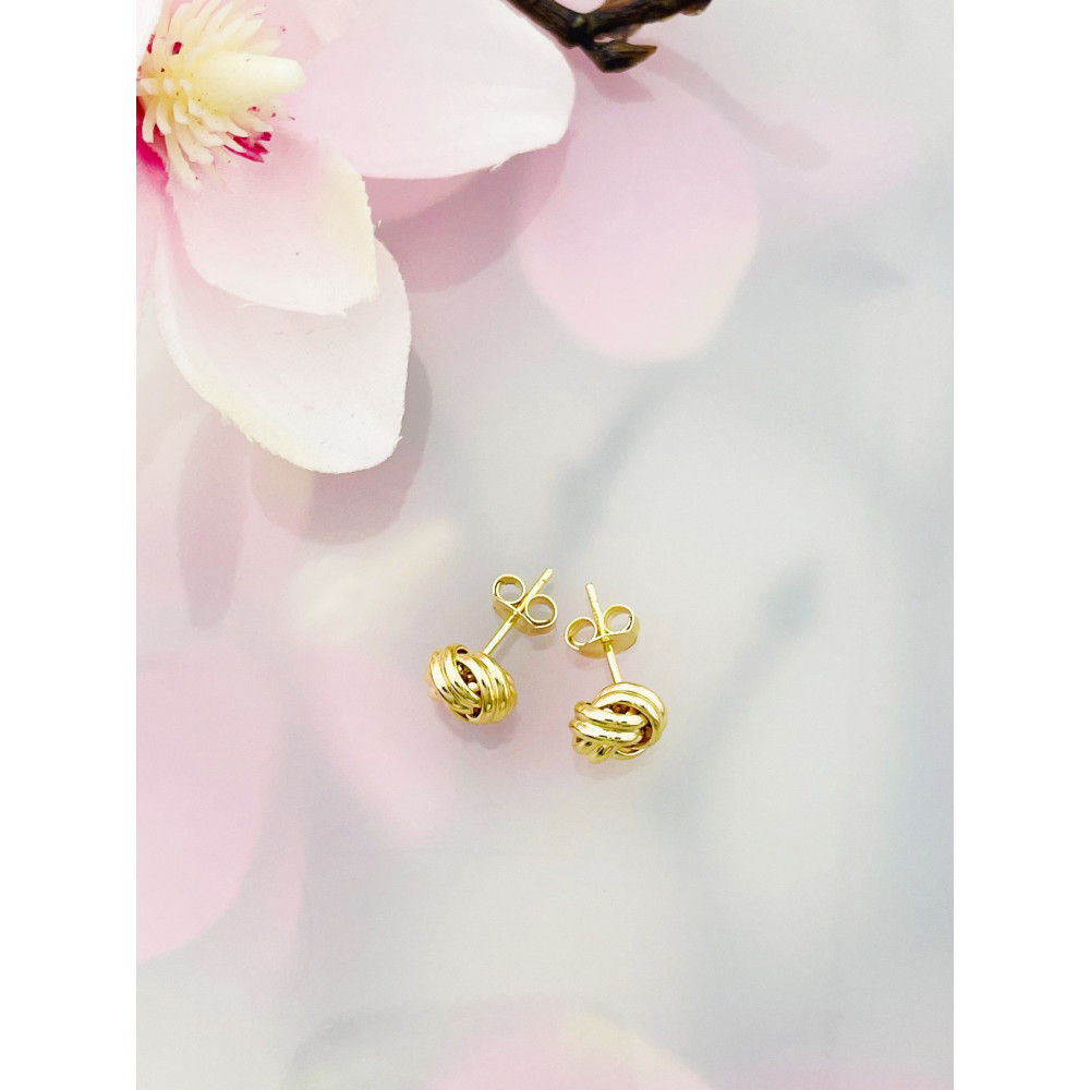 Ohrringe Ohrhänger Ohrstecker Ohrschmuck Gelbgold Paar 585er 14KT