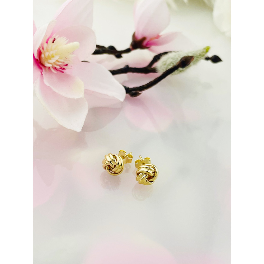 Ohrringe Ohrhänger Ohrstecker Ohrschmuck Gelbgold Paar 585er 14KT