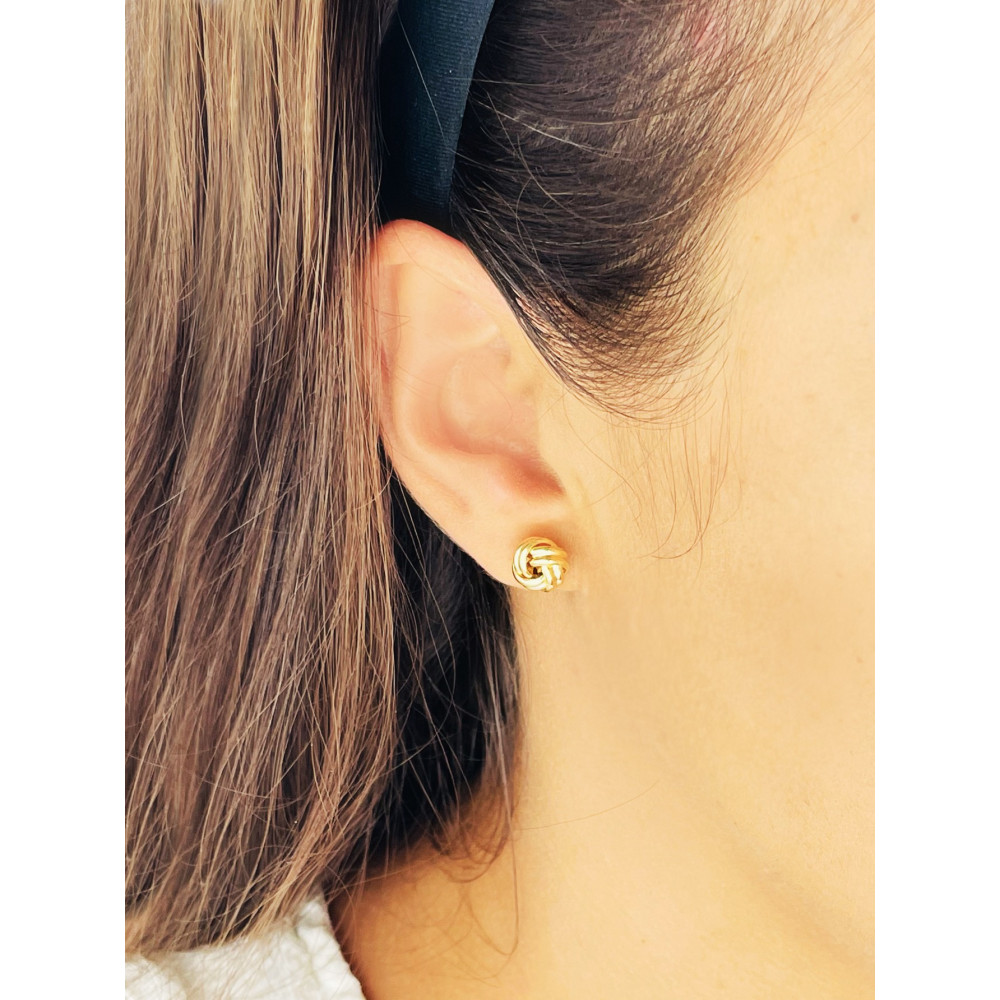 Ohrringe Ohrhänger Ohrstecker Ohrschmuck Gelbgold Paar 585er 14KT