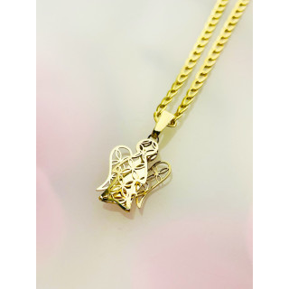 Anhänger Engel Goldanhänger Erstkommunion 585er 14KT