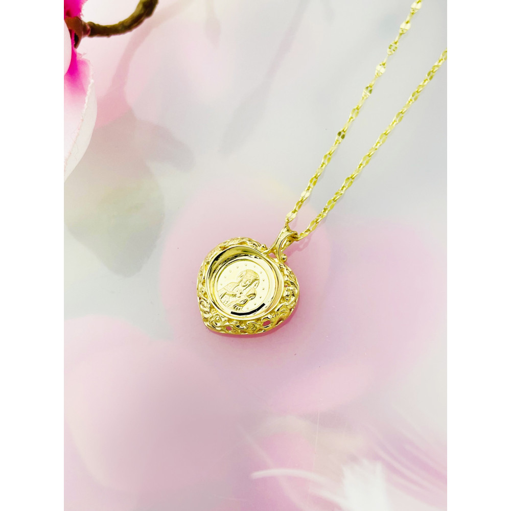 copy of Złoty Medalik Zawieszka Pan Jezus