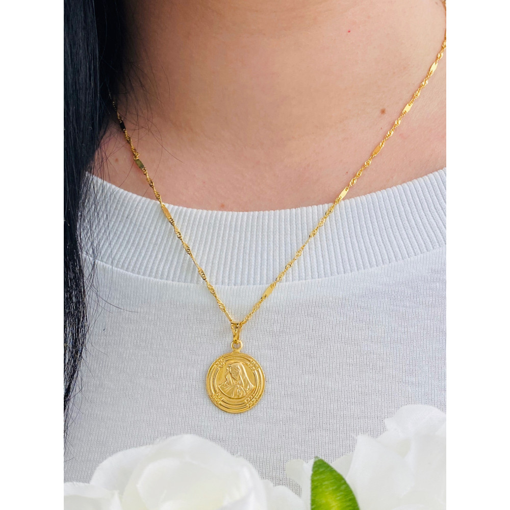 copy of Złoty Medalik Zawieszka Pan Jezus