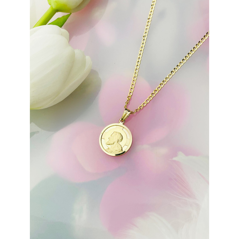 copy of Złoty Medalik Zawieszka Pan Jezus