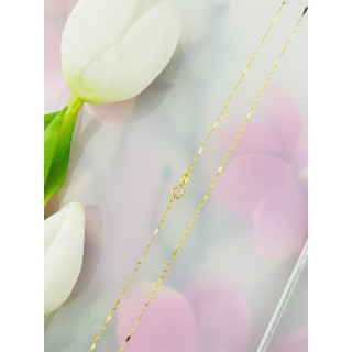 Goldkette Halskette Gelbgold Singapur Magic Platte 585er 14KT