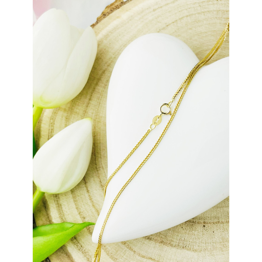 Złoty łańcuszek Lisi Ogon Spiga Kłos Pszenicy