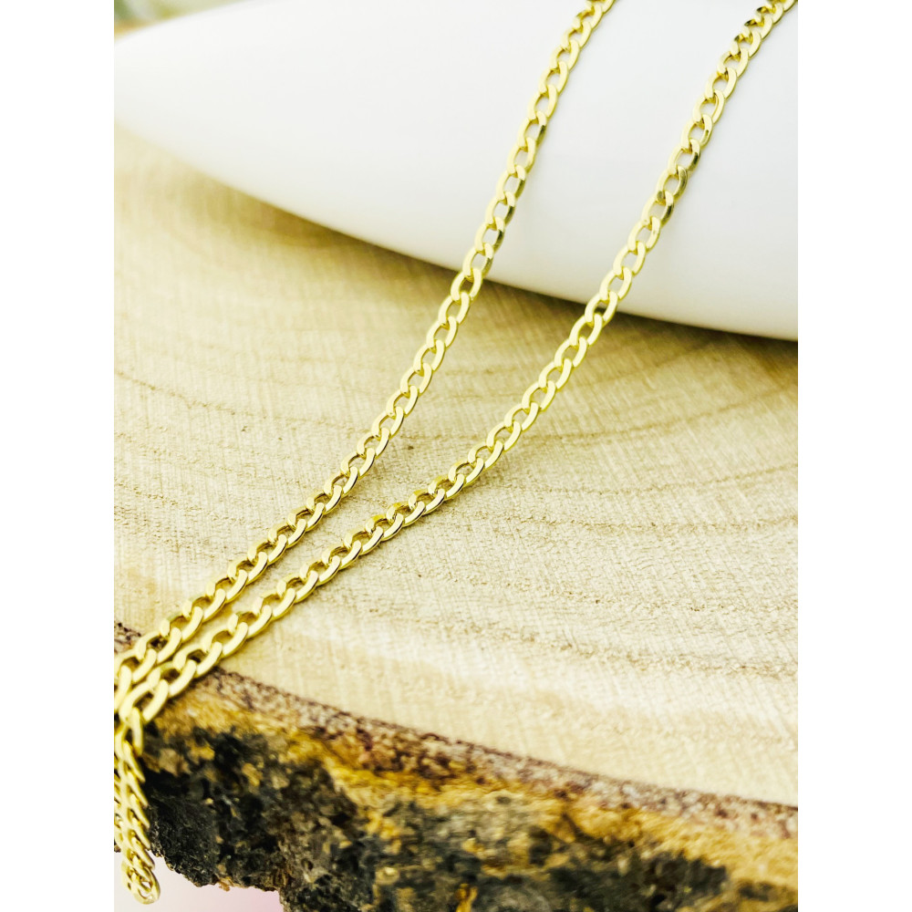 Goldkette Panzerkette Halskette Collier Echt 585 Gold 585er 14KT