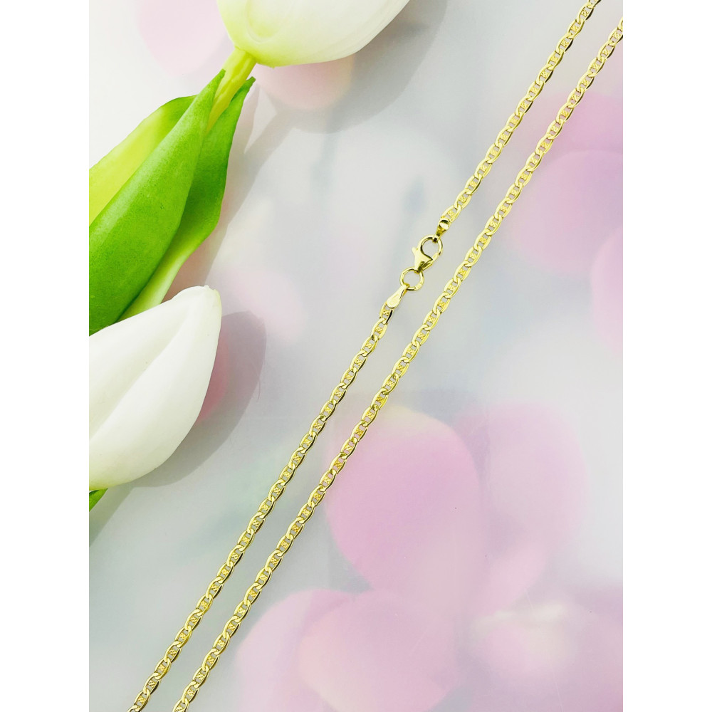 Gold Halskette Goldene Marina-Kette 585er 14KT