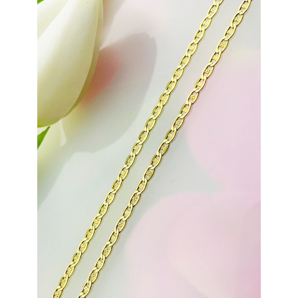 Gold Halskette Goldene Marina-Kette 585er 14KT