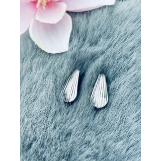 Tröpfchen 925 Silber Ohrringe