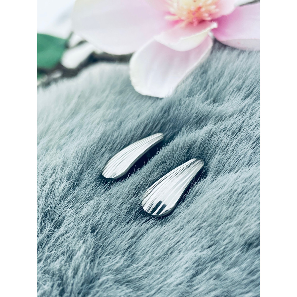 Tröpfchen 925 Silber Ohrringe