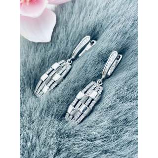 925 Silber Ohrringe mit Zirkonia