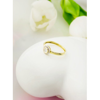 Verlobungsring mit Diamant Gold 585er 14KT