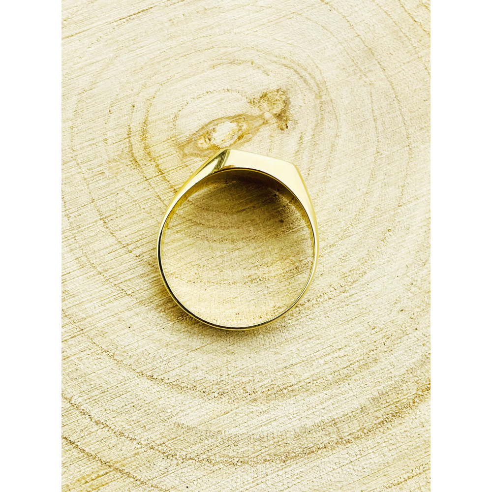 Gold-Siegelring für Männer Signet Gold 585er 14KT
