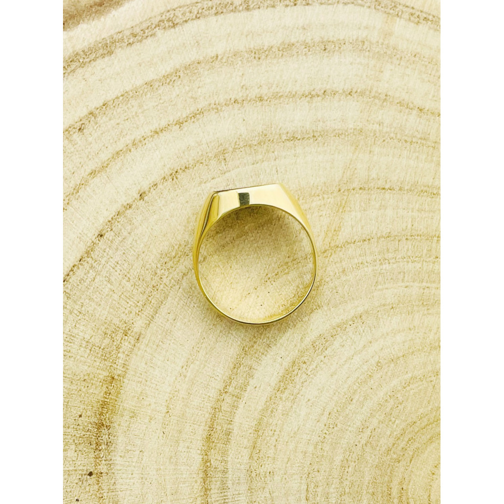 Gold-Siegelring für Männer Signet mit Onyx Gold 585er 14KT