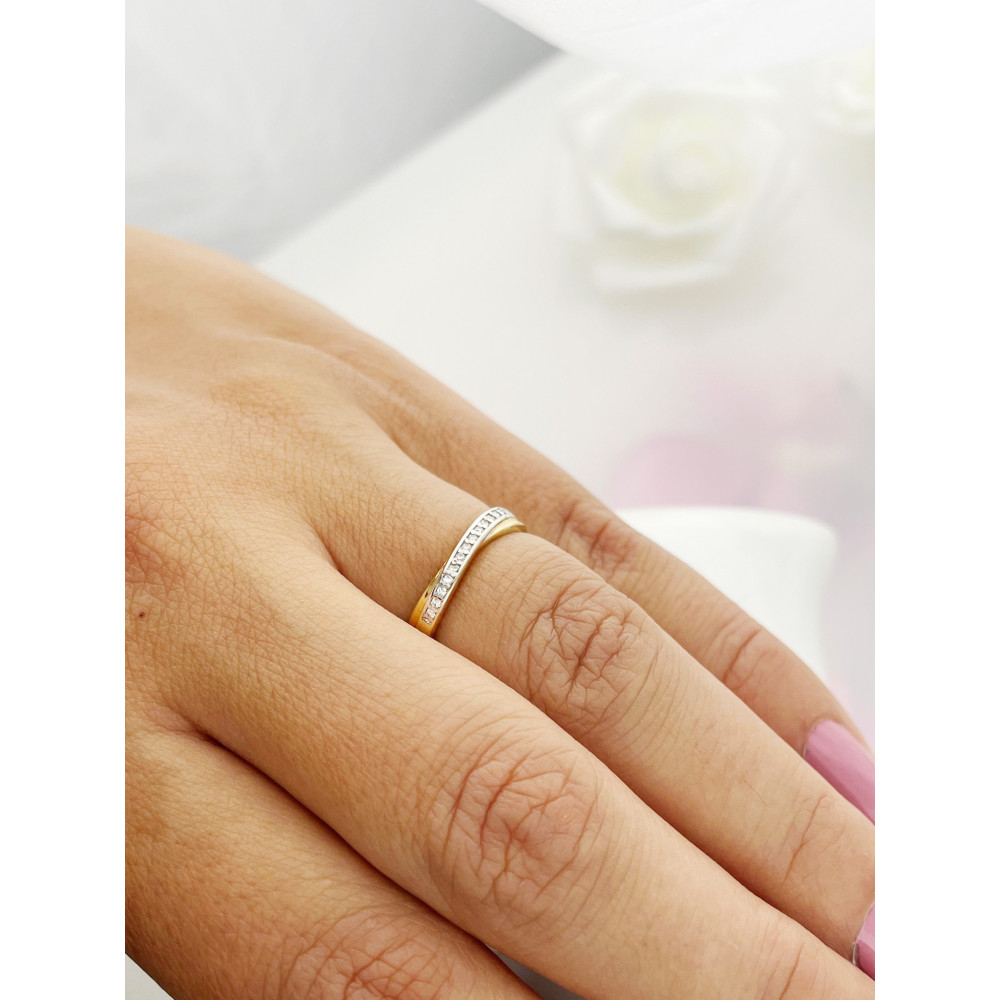 Verlobungsring mit Diamant Gold 585er 14KT