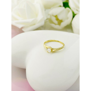 Verlobungsring mit Diamant Gold 585er 14KT