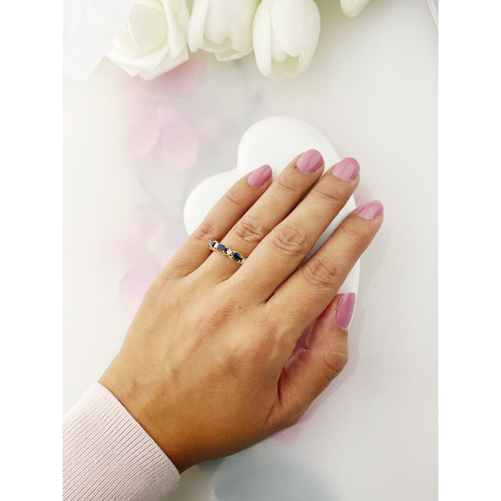 Verlobungsring mit Diamant Gold 585er 14KT