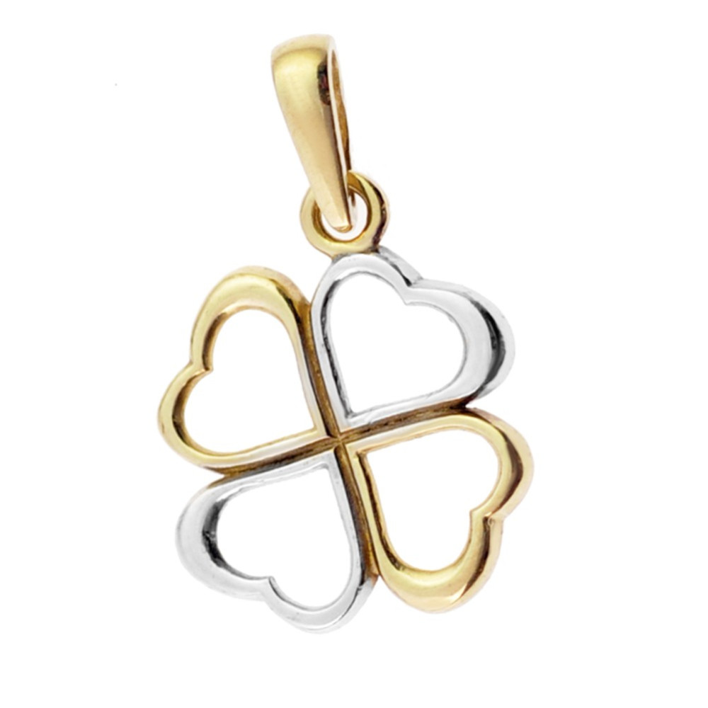 copy of Złoty wisiorek zawieszka rozeta ażurowa