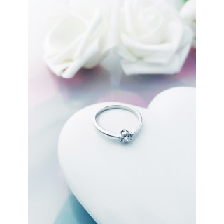 Verlobungsring mit Diamant Gold 585er 14KT