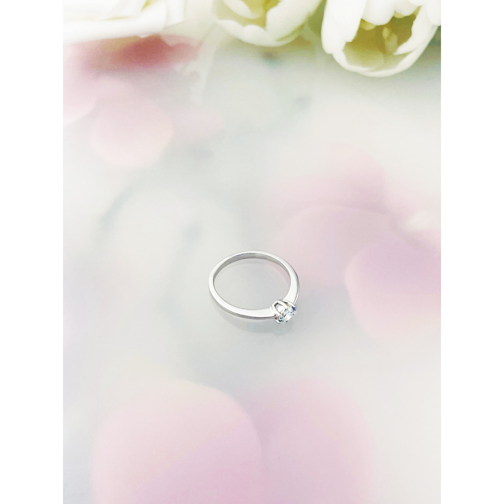 Verlobungsring mit Diamant Gold 585er 14KT