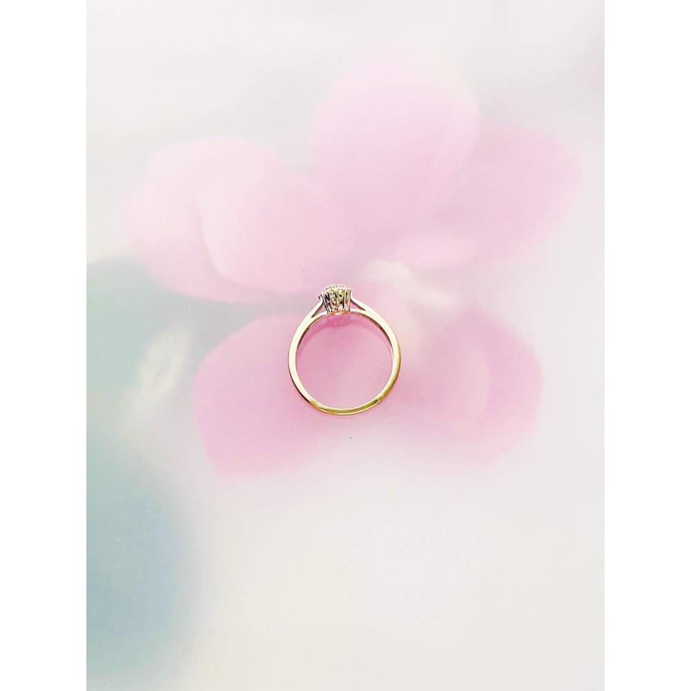 Verlobungsring mit Diamant Gold 585er 14KT