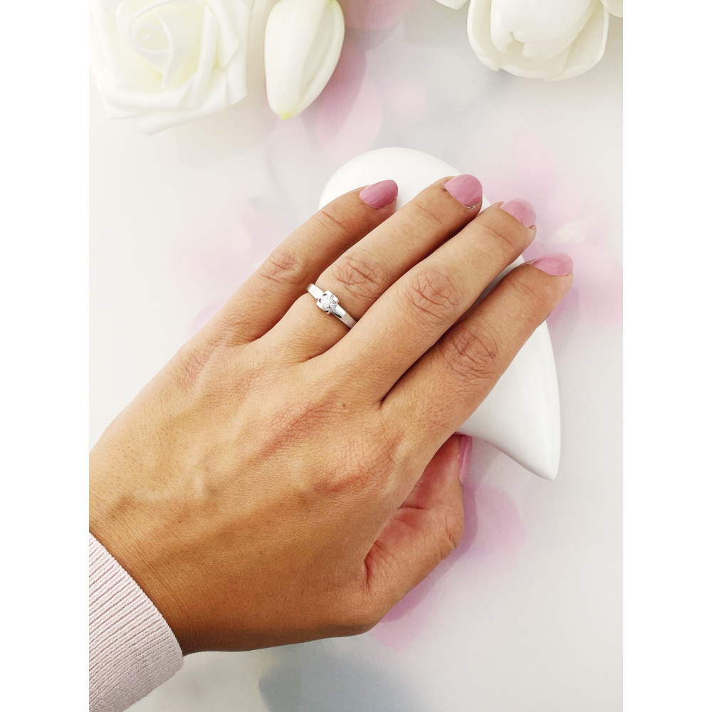 Herz Verlobungsring mit Diamant Gold 585er 14KT