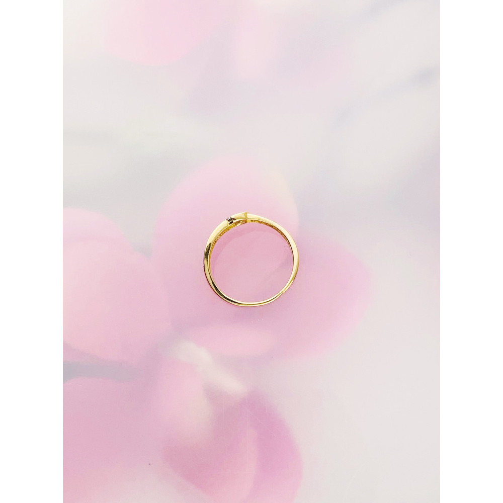 Verlobungsring mit Diamant Gold 585er 14KT