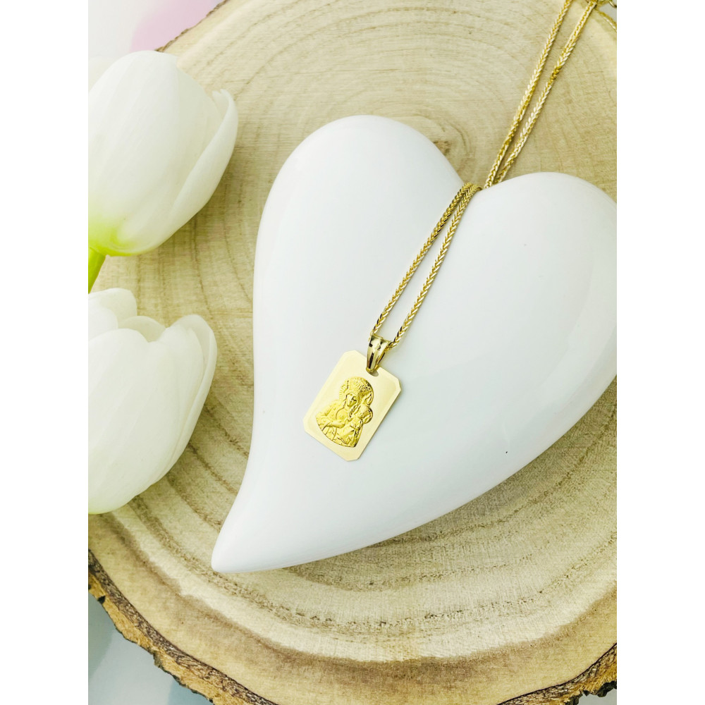 Anhänger Madonna Maria Goldanhänger Erstkommunion 585er 14KT