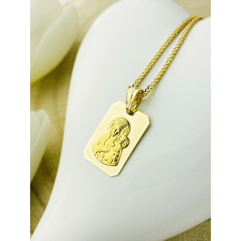 Anhänger Madonna Maria Goldanhänger Erstkommunion 585er 14KT