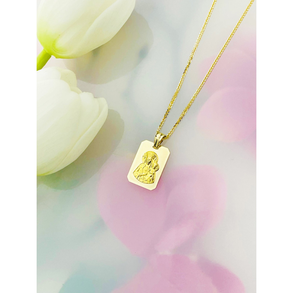 Anhänger Madonna Maria Goldanhänger Erstkommunion 585er 14KT