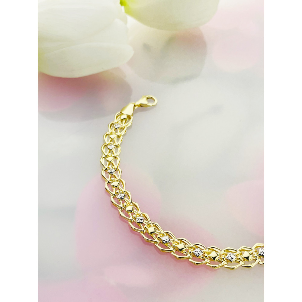 Damen Goldarmband Armband Armkette Gelbgold 585er 14KT