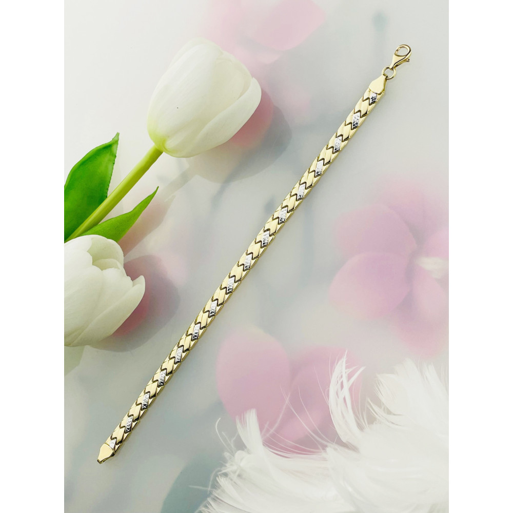 Damen Goldarmband Armband Armkette Gelbgold 585er 14KT