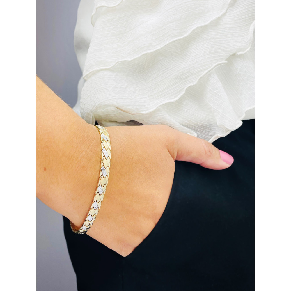 Damen Goldarmband Armband Armkette Gelbgold 585er 14KT