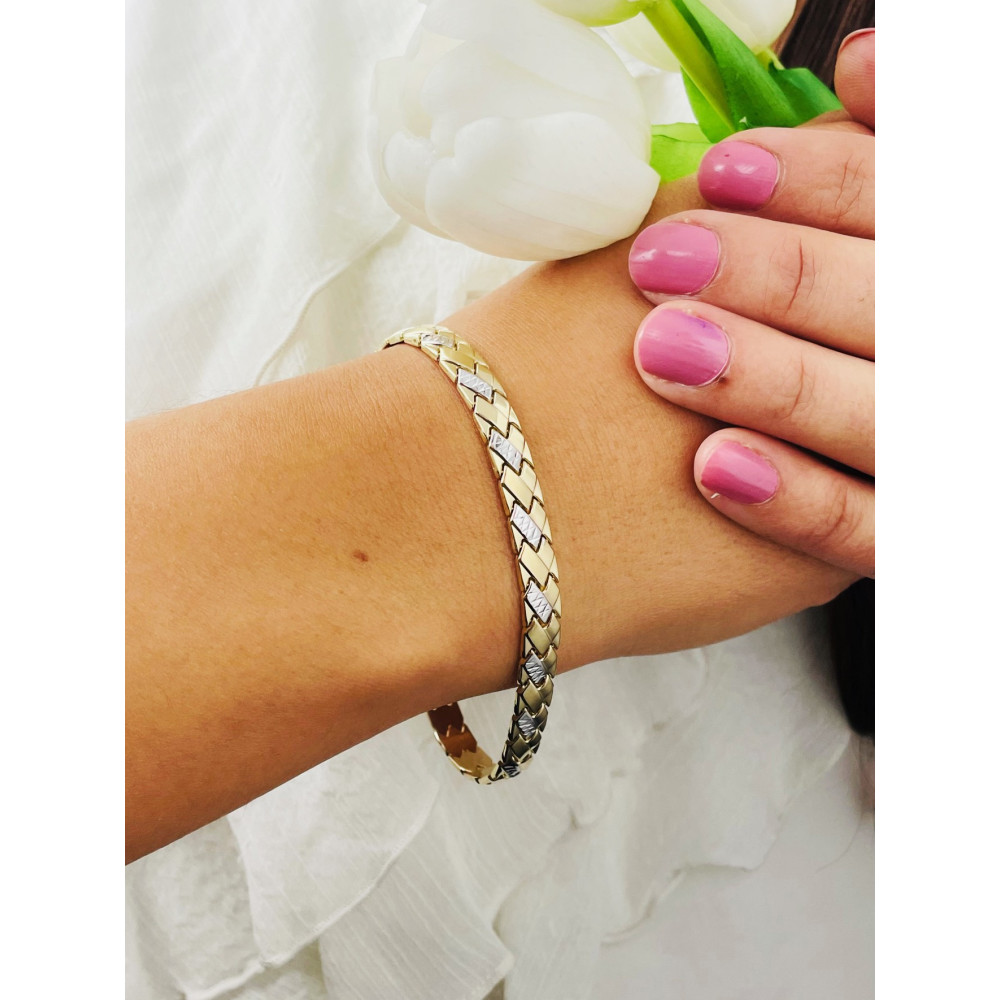 Damen Goldarmband Armband Armkette Gelbgold 585er 14KT