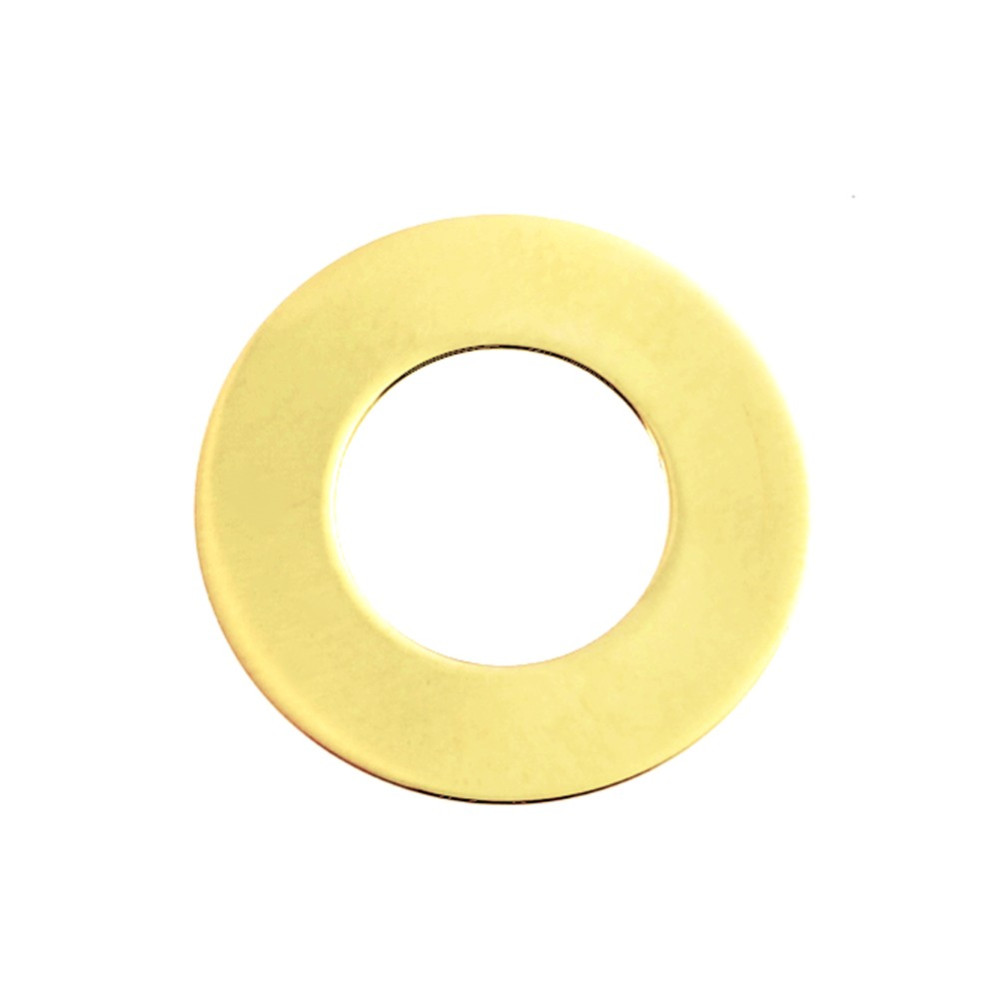 Złota zawieszka wisiorek kółko