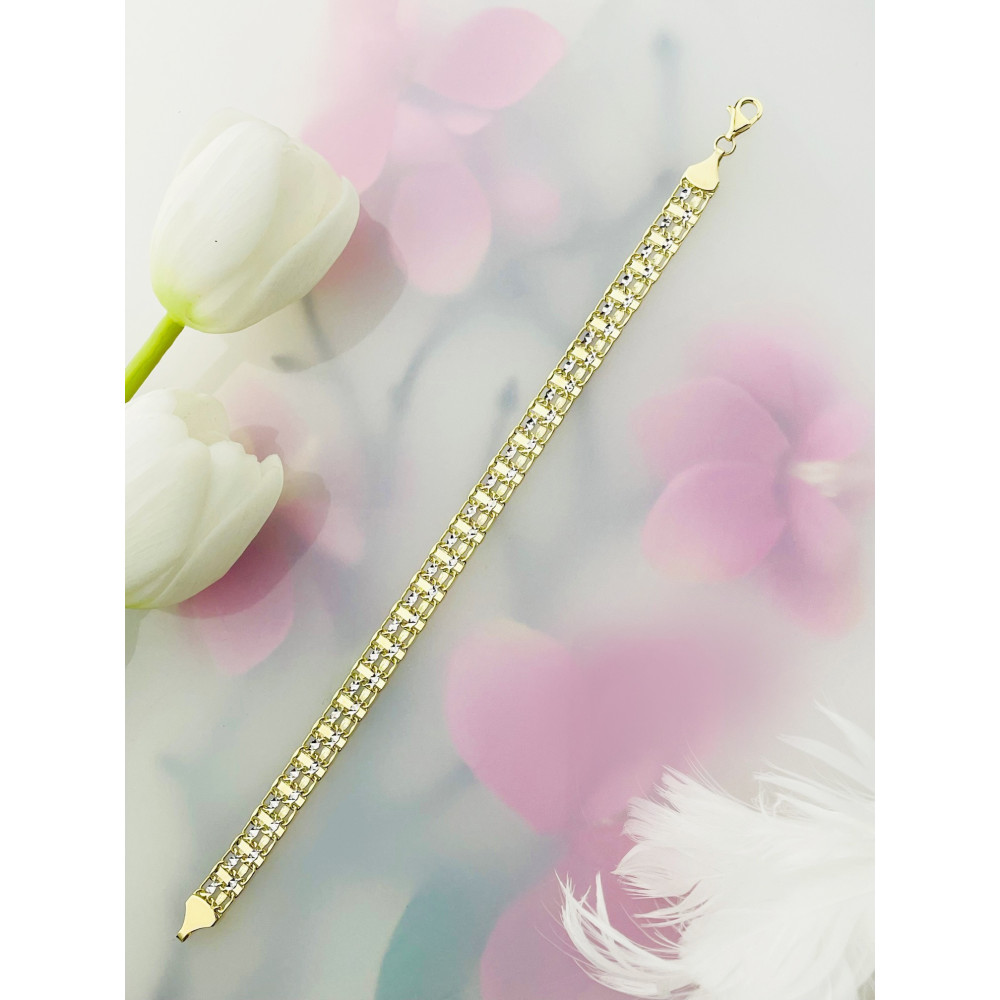 Damen Goldarmband Armband Armkette Gelbgold 585er 14KT