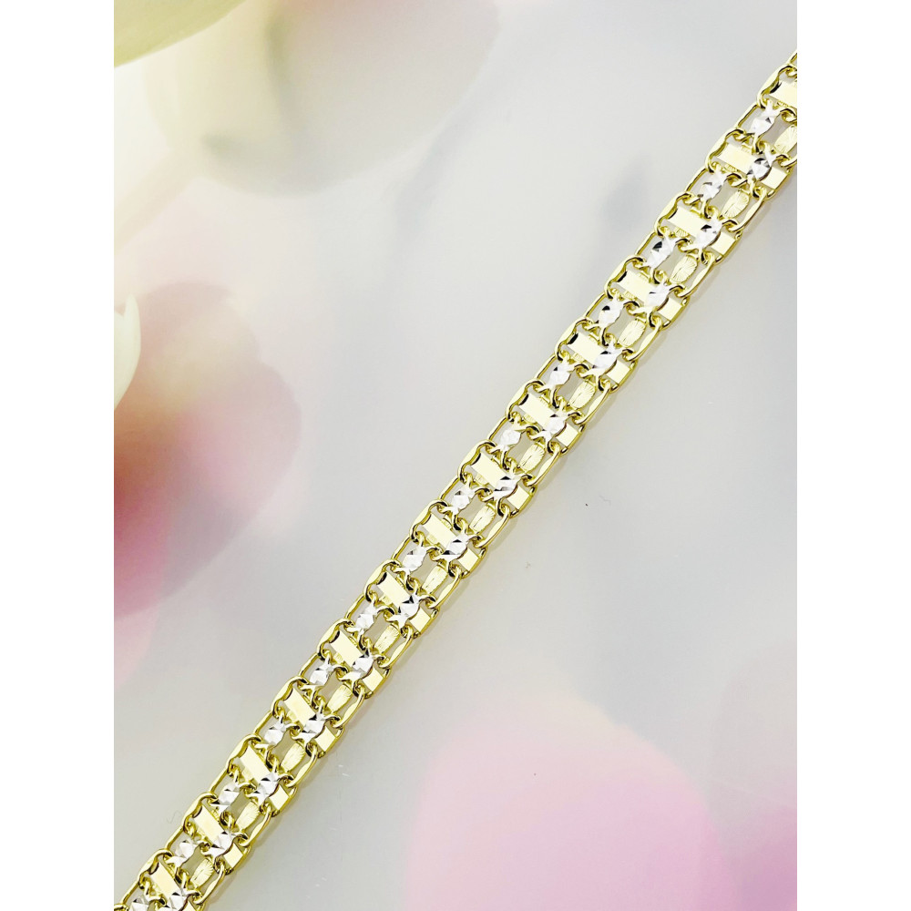 Damen Goldarmband Armband Armkette Gelbgold 585er 14KT