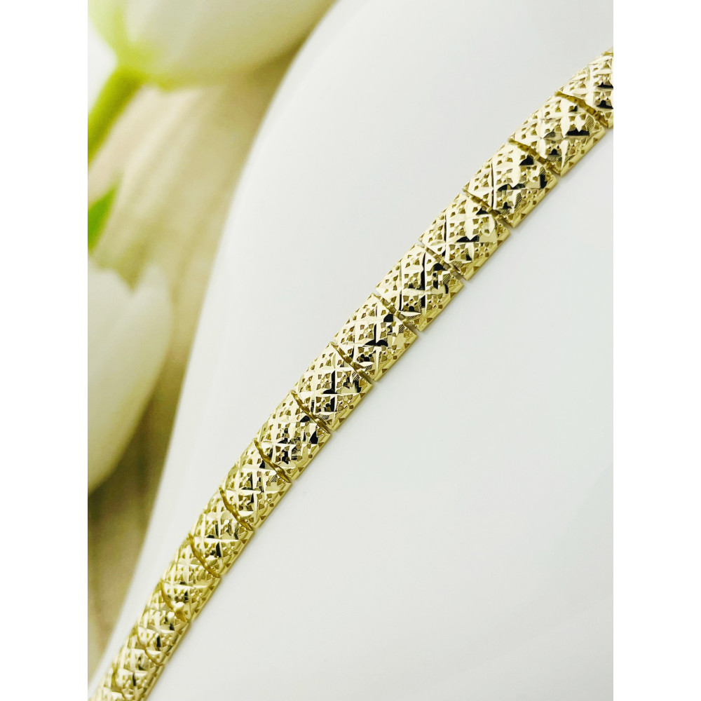 Damen Goldarmband Armband Armkette Gelbgold 585er 14KT