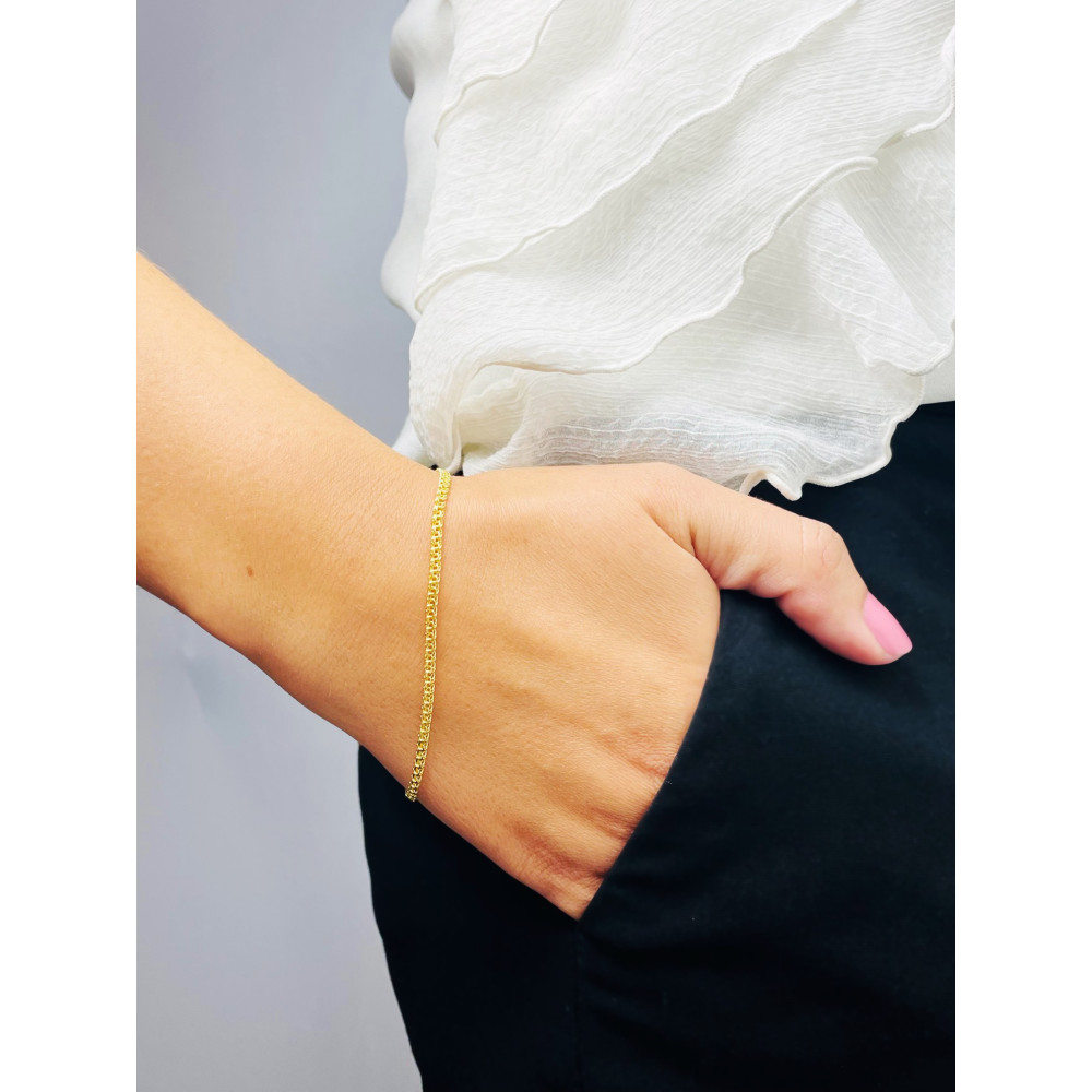 Damen Goldarmband Armband Armkette Gelbgold 14KT 585er