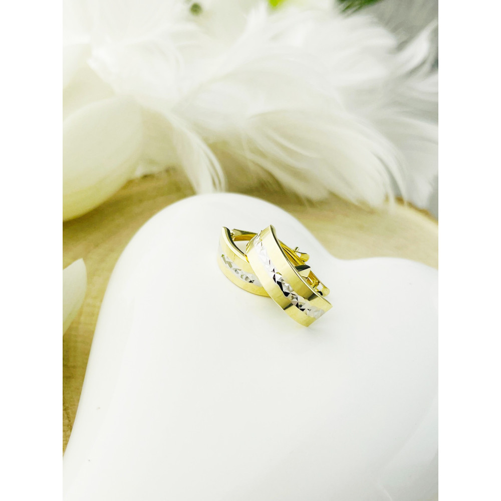 Ohrringe Ohrhänger Ohrstecker Ohrschmuck Gelbgold Paar 585er 14KT